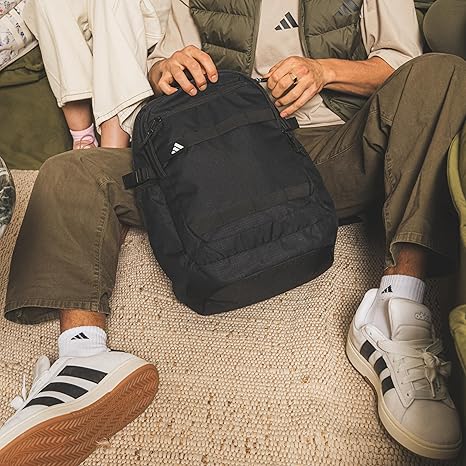 Impulse Backpack, Sport Bag for Men and Women, Durable and Lightweight, White/Grey Two, One Size